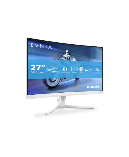 Philips | 27M2C5201L/00 | 27 " | VA | 16:9 | 180 Hz | 1 ms | 1920 x 1080 pixels | 300 cd/m² | HDMI ports quantity 2 | Whit