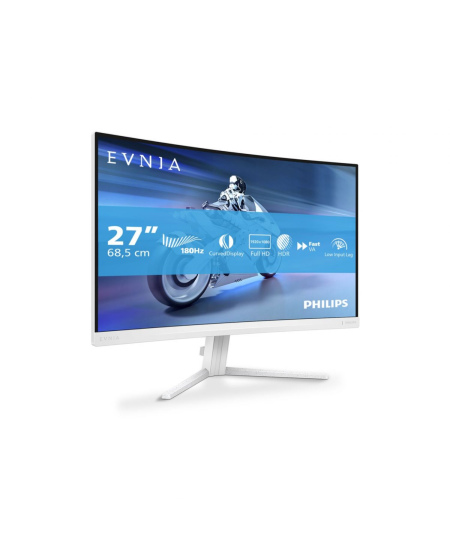 Philips | 27M2C5201L/00 | 27 " | VA | 16:9 | 180 Hz | 1 ms | 1920 x 1080 pixels | 300 cd/m² | HDMI ports quantity 2 | Whit