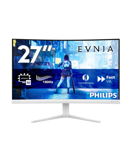 Philips | 27M2C5201L/00 | 27 " | VA | 16:9 | 180 Hz | 1 ms | 1920 x 1080 pixels | 300 cd/m² | HDMI ports quantity 2 | Whit