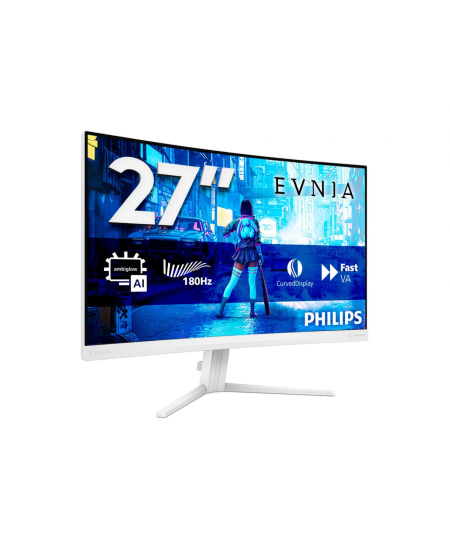 Philips | 27M2C5201L/00 | 27 " | VA | 16:9 | 180 Hz | 1 ms | 1920 x 1080 pixels | 300 cd/m² | HDMI ports quantity 2 | Whit