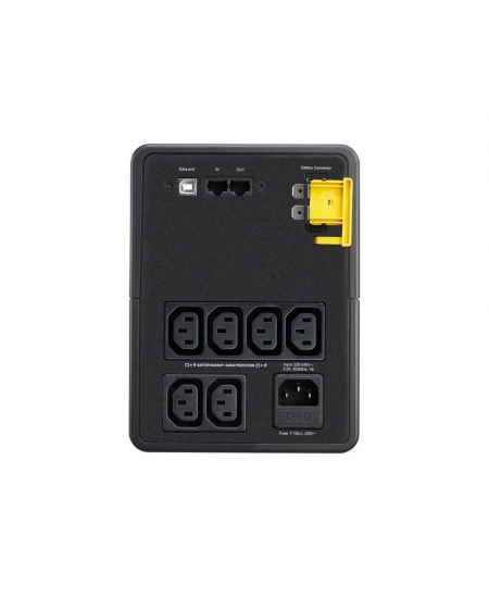 Schneider Electric APC Back-UPS, Tower, 6x IEC C13 sockets, AVR | BX1200MI | 1200 VA | 650 W | 230 V