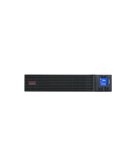 Schneider Electric Easy UPS, Rackmount 2U, Intelligent Card Slot, LCD, W/Rail Kit | SRV1KRIRK-E | 1000 VA | 900 W
