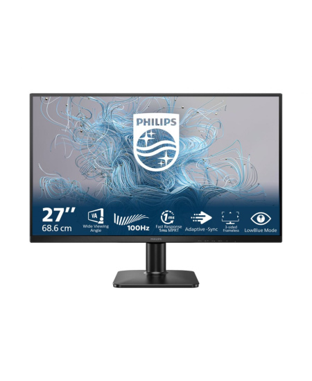 Philips | 27E2N1100L/00 | 27 " | VA | 16:9 | 100 Hz | 4 ms | 1920 x 1080 pixels | 250 cd/m² | HDMI ports quantity 1 | Blac