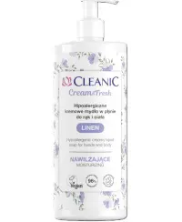 Skystas muilas CLEANIC, su linų sėmenų aliejumi, 500 ml