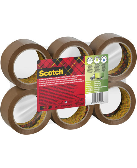 Pakavimo juosta SCOTCH 309, 50 mm x 66 m, ruda