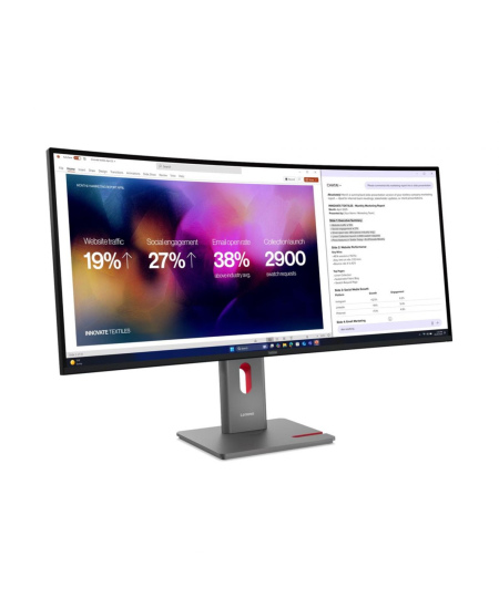 Lenovo | ThinkVision P40WD-40 | 39.7 " | IPS | WUHD | 21:9 | 120 Hz | 4ms GtG (Extreme mode) / 6ms GtG (Typical mode) ms | 
