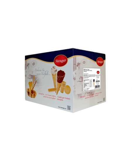 Vaflių kūgeliai STENGER, su kakaviniu glaistu, 160 vnt, 4,32 kg