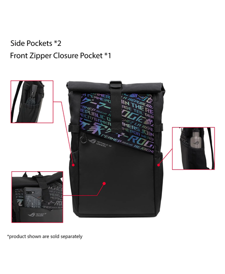 Asus BP4701 ROG BACKPACK/15_17 | Asus | Notebook carrying backpack | BP4701 | Fits up to size 17 " | Backpack | Black