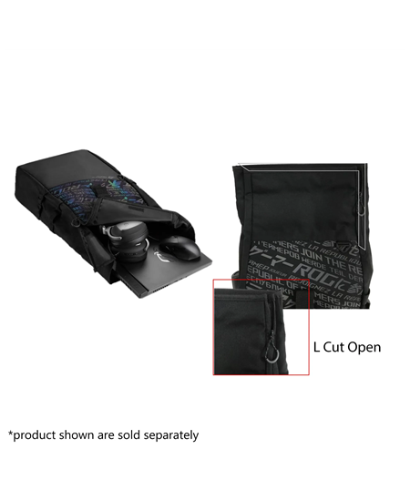 Asus BP4701 ROG BACKPACK/15_17 | Asus | Notebook carrying backpack | BP4701 | Fits up to size 17 " | Backpack | Black