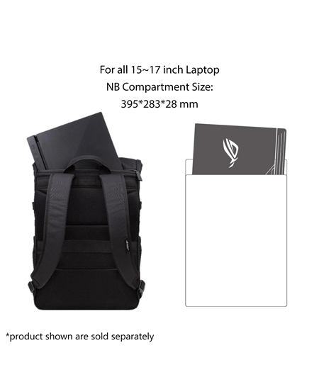 Asus BP4701 ROG BACKPACK/15_17 | Asus | Notebook carrying backpack | BP4701 | Fits up to size 17 " | Backpack | Black