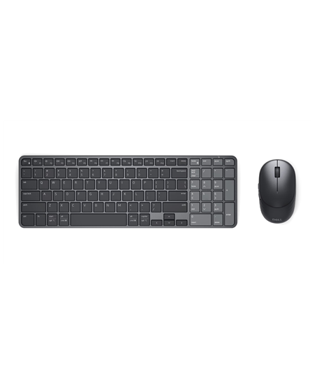 Dell Pro 7 Rechargeable Compact Keyboard and Mouse - KM746 | Keyboard and Mouse Set | Wireless | Bluetooth | US International | 
