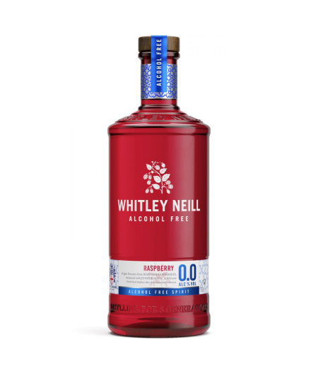 Nealkoholinis džinas WHITLEY NEILL, Raspberry, 0.0%, 0,7 l