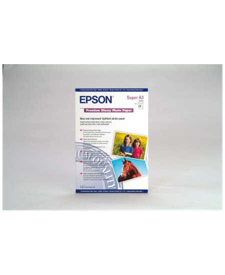 Epson Premium Glossy Photo Paper A3, 250g/m2, 20 sheets