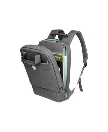 PORT DESIGNS Laptop Backpack YOSEMITE Eco Shoulder strap, Backpack, 12 L