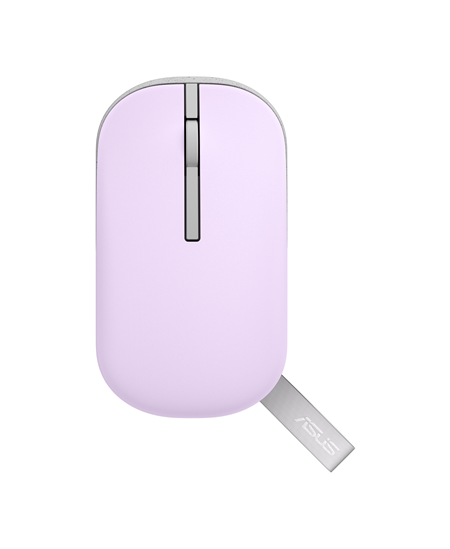 Asus Wireless Mouse MD100 Wireless, Purple, Bluetooth