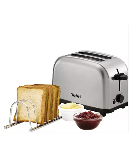 TEFAL | Ultra Mini TT330D | Toaster | Power 700 W | Number of slots 2 | Stainless steel | Housing material Stainless steel