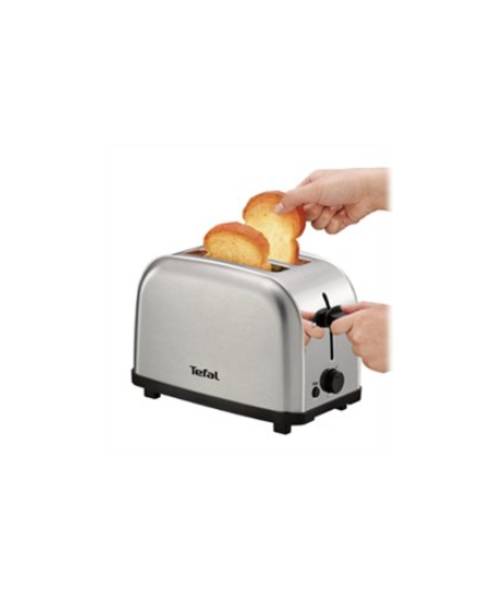 TEFAL | Ultra Mini TT330D | Toaster | Power 700 W | Number of slots 2 | Stainless steel | Housing material Stainless steel