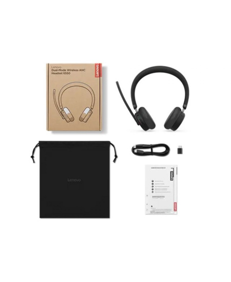 Lenovo | Wireless Headset | 4XD1S19778 | Built-in microphone | Bluetooth | ANC | Black