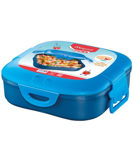 Pietų dėžutė MAPED Picnik Kids Concept, 740 ml, mėlyna