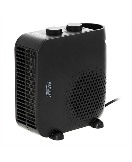 Adler Heater AD 7725b Fan heater, 2000 W, Number of power levels 2, Black
