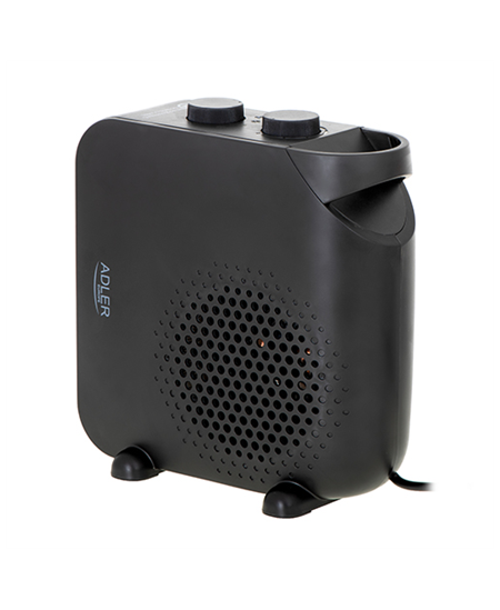 Adler Heater AD 7725b Fan heater, 2000 W, Number of power levels 2, Black