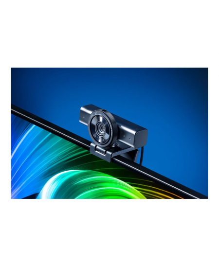 Razer | Webcam | Kiyo V2 | MJPEG up to 4K 30 FPS, 1080p 60 FPS, YUY2 up to 4K 15 FPS, 1080p 60 FPS, NV12 up to 4K 20 FPS, 1080p 