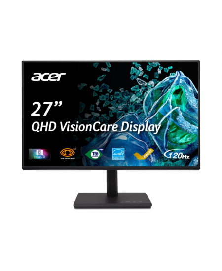 Acer Vero B7 B277U Gbmiiprzx Series | 27 " | IPS | 16:9 | 120 Hz | 4 ms | 2560 x 1440 pixels | 350 cd/m² | HDMI ports quan