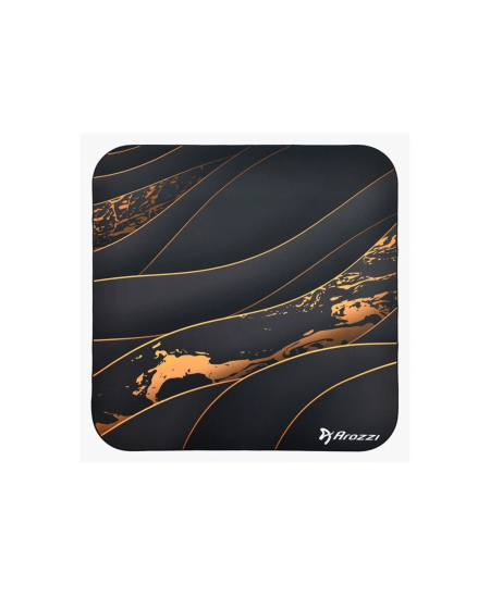 Arozzi Zona Square Floor Pad | Black/Gold