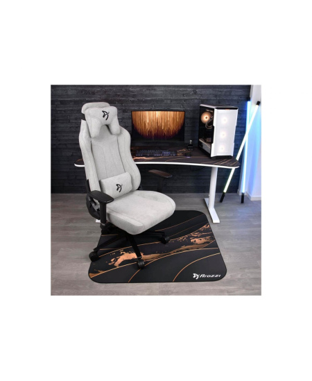 Arozzi Zona Square Floor Pad | Black/Gold