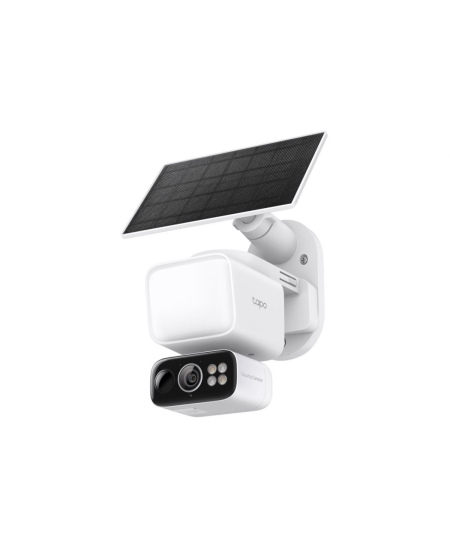 TP-LINK | Tapo C615F KIT | Solar-Powered Floodlight Pan/Tilt Security Camera Kit | 3 MP | F/1.6 | H.264 | MicroSD Card Up to 512