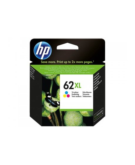 HP 62XL Tri-color (C2P07AE) Rašalinė kasetė, CMY
