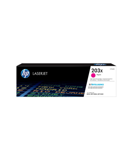 HP 203X (CF543X) Lazerinė kasetė, Purpurinė