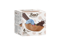 Vaflių dubenėliai BEN'S FAVOURITES, su šokolado glaistu, 4 vnt, 100 g