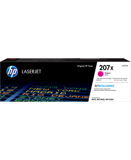 HP 207X (W2213X) Lazerinė kasetė, Purpurinė