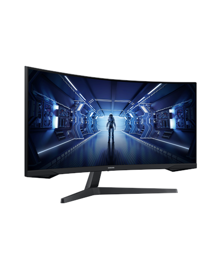 Samsung | Curved Monitor | LC34G55TWWPXEN | 34 " | VA | UWQHD | 21:9 | 165 Hz | 1 ms | 3440 x 1440 | 250 cd/m² | HDMI port