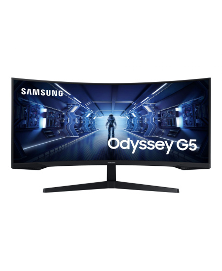 Samsung | Curved Monitor | LC34G55TWWPXEN | 34 " | VA | UWQHD | 21:9 | 165 Hz | 1 ms | 3440 x 1440 | 250 cd/m² | HDMI port