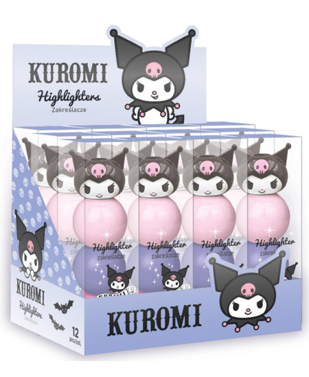 Rutulio formos markeriai KUROMI, 3 spalvų