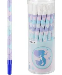 Rašalo tryniklis - rašiklis STARPAK Mermaid, dvipusis