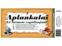 Aplankalai A4, reguliuojo dydžio, stori, 5 vnt.