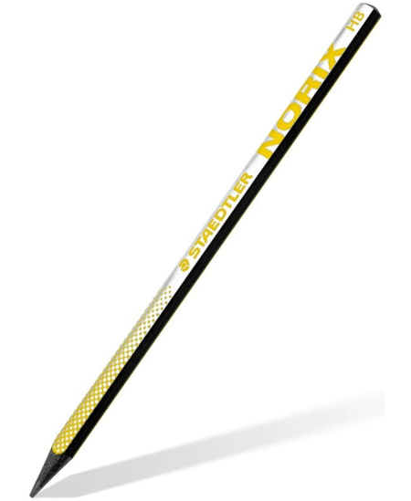 Pieštukas STAEDTLER Norix HB, geltonas korpusas