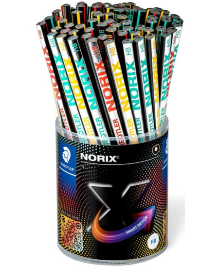 Pieštukas STAEDTLER Norix HB, geltonas korpusas