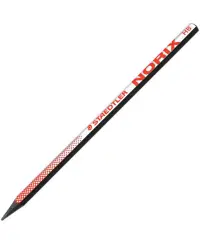 Pieštukai STAEDTLER Norix HB, raudonas korpusas