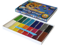 Plastilinas RUDIX, 16 spalvų