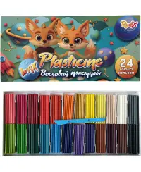 Plastilinas RUDIX, 24 spalvų