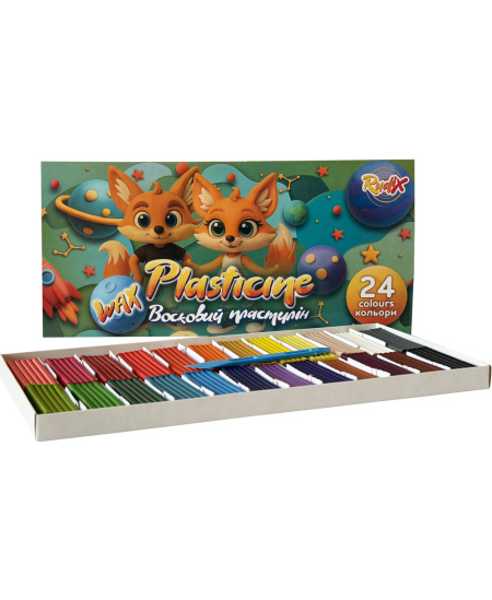 Plastilinas RUDIX, 24 spalvų