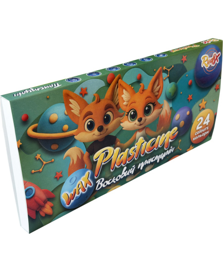 Plastilinas RUDIX, 24 spalvų