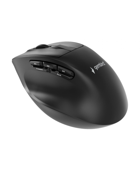 Gembird Triple-mode mouse | MUSW3-9B-01 | Wireless | 2.4G, Bluetooth | Black