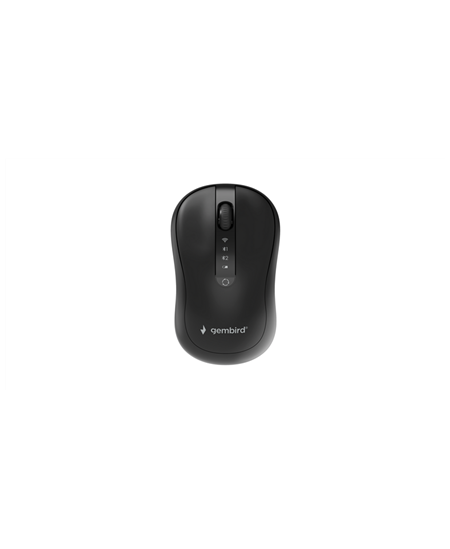 Gembird Dual-mode mouse | MUSW2-4B-01 | Wireless | 2.4G, Bluetooth | Black