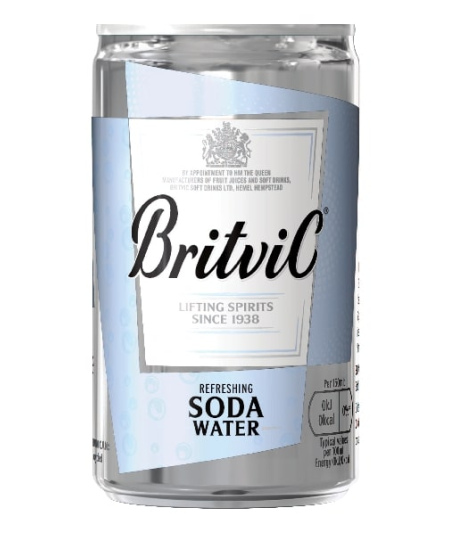 Gaivusis gėrimas BRITVIC Soda water, 150ml, D