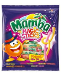 Kramtomieji saldainiai MAMBA, Magic Stick, 140g